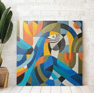 Macaw 36"x36" NEW