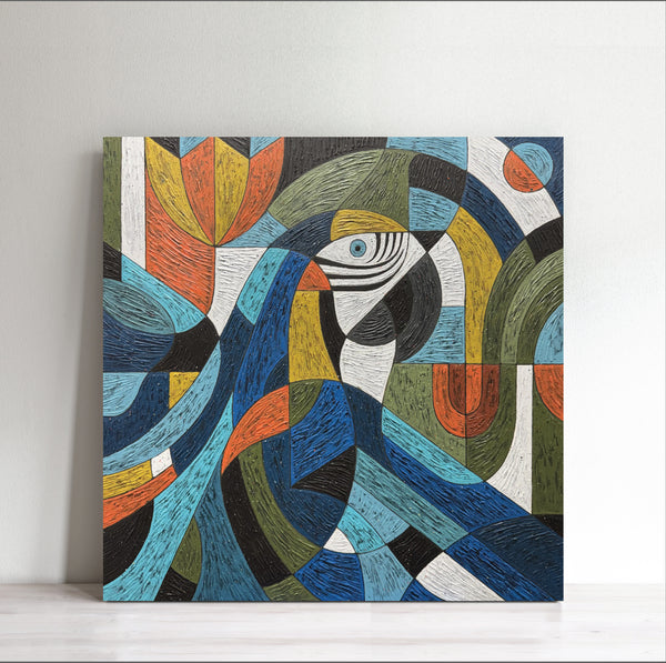 Macaw 24"x24"