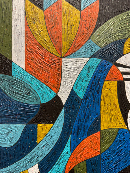 Macaw 24"x24"